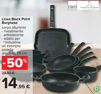 Carrefour Linea Black Point Borghese offerta