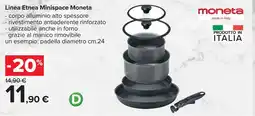 Carrefour Linea Etnea Minispace Moneta offerta