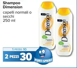 Carrefour Shampoo Dimension offerta