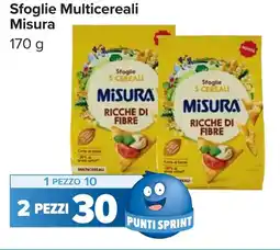 Carrefour Sfoglie Multicereali Misura offerta
