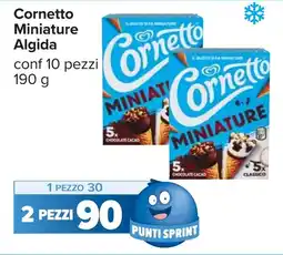 Carrefour Cornetto Miniature Algida offerta