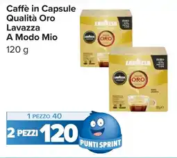 Carrefour Caffè in Capsule Qualità Oro Lavazza A Modo Mio offerta