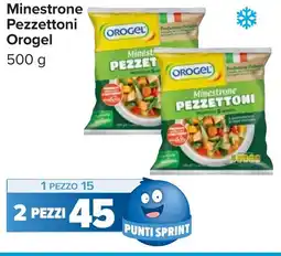 Carrefour Minestrone Pezzettoni Orogel offerta