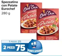 Carrefour Spezzatino con Patate Eurochef offerta