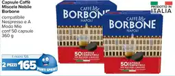 Carrefour Capsule Caffè Miscela Nobile Borbone offerta