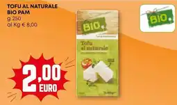 Pam Tofu al naturale bio PAM offerta