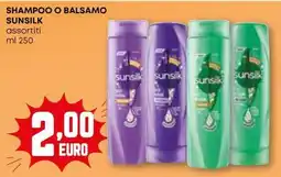 Pam Shampoo o balsamo SUNSILK offerta