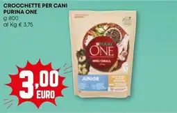 Pam Crocchette per cani PURINA ONE offerta