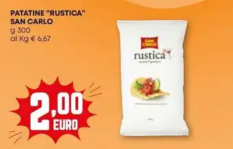 Pam Patatine "rustica" SAN CARLO offerta