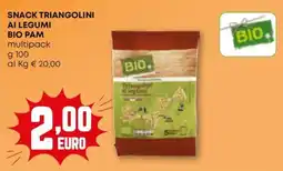 Pam Snack triangolini ai legumi bio PAM offerta