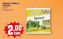 Pam Spinaci cubello OROGEL offerta