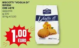 Pam Biscotti "voglia di❞ ripieni ORE LIETE offerta
