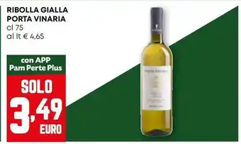 Pam Ribolla gialla porta vinaria offerta