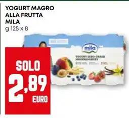 Pam Yogurt magro alla frutta MILA offerta