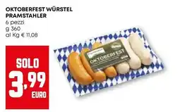 Pam Oktoberfest würstel PRAMSTAHLER 6 pezzi offerta