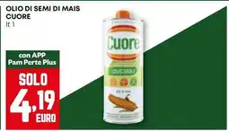 Pam Olio di semi di mais CUORE offerta