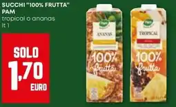 Pam Succhi "100% frutta" PAM offerta