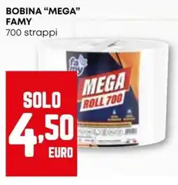 Pam Bobina "mega" FAMY 700 strappi offerta