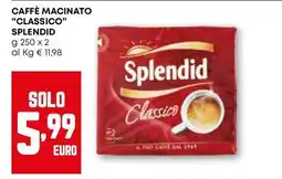 Pam Caffè macinato "classico" SPLENDID offerta