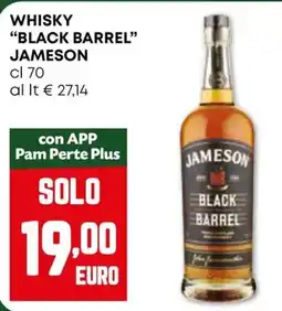 Pam Whisky "black barrel" JAMESON offerta