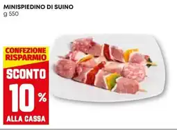 Pam Minispiedino di suino offerta