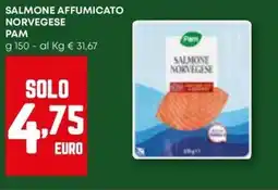 Pam Salmone affumicato norvegese PAM offerta