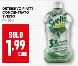 Pam Detersivo piatti concentrato SVELTO offerta