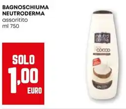 Pam Bagnoschiuma NEUTRODERMA offerta