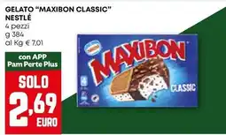 Pam Gelato "maxibon classic" NESTLÉ offerta