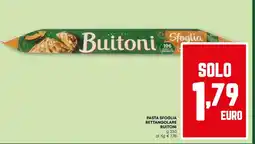 Pam Pasta sfoglia rettangolare BUITONI offerta