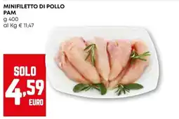 Pam Minifiletto di pollo PAM offerta