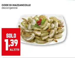 Pam Code di mazzancolle decongelate offerta