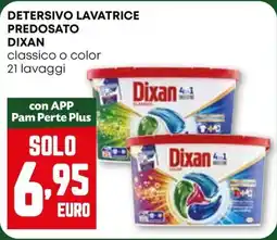 Pam Detersivo lavatrice predosato DIXAN offerta