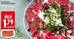 Pam Carpaccio di bovino adulto offerta