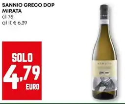 Pam Sannio greco DOP MIRATA offerta