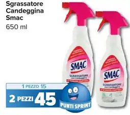 Carrefour Sgrassatore Candeggina Smac offerta