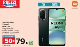 Carrefour Smartphone Xiaomi Mod. A5 offerta