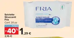 Carrefour Market Salviette Struccanti Fria offerta