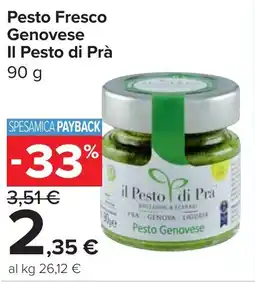 Carrefour Market Pesto Fresco Genovese Il Pesto di Prà offerta
