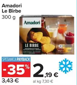 Carrefour Market Amadori Le Birbe offerta
