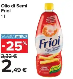 Carrefour Market Olio di Semi Friol offerta
