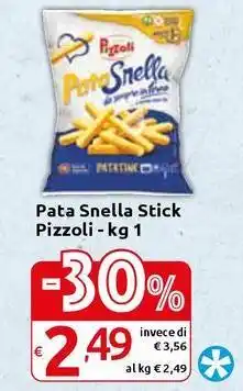 Carrefour Express Pata Snella Stick Pizzoli offerta