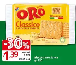 Carrefour Express Biscotti Oro Saiwa offerta