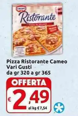 Carrefour Express Pizza Ristorante Cameo Vari Gusti offerta