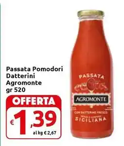 Carrefour Express Passata Pomodori Datterini Agromonte offerta