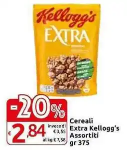 Carrefour Express Cereali Extra Kellogg's Assortiti offerta