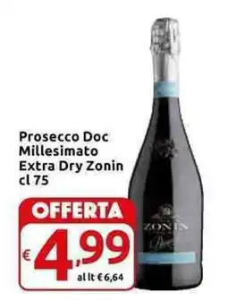 Carrefour Express Prosecco Doc Millesimato Extra Dry Zonin offerta