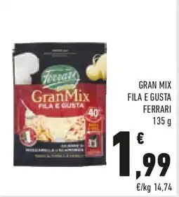 Conad Gran mix fila e gusta FERRARI offerta