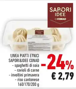 Conad Linea piatti etnici sapori&idee CONAD offerta