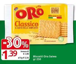 Carrefour Express Biscotti Oro Saiwa offerta